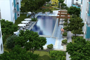Habitación con piscina gym parking cocina seguridad
